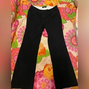 Body by Victoria flare black pants size 4